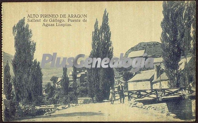 Foto antigua de SALLENT DE GALLEGO