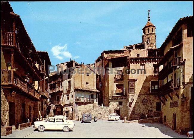 Plaza del generalísimo de albarracín (teruel)