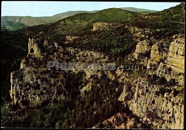 Riscos de cañada luenga en alcalá de la selva (teruel)