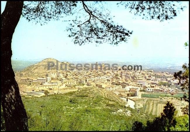 Vista general de calaceite (teruel)