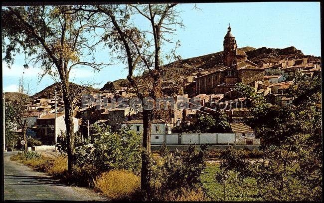 Vista parcial de oliete (teruel)