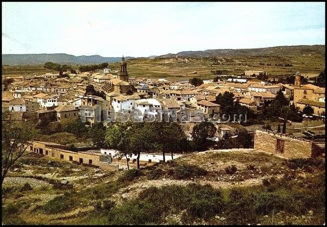 Vista general de rubielos de mora (teruel)