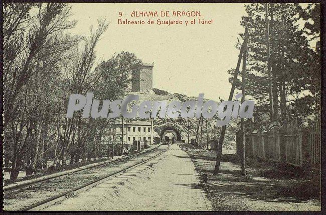 Balneario de guajardo y el túnel de alhama de aragón (zaragoza)