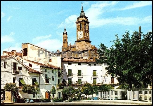 Plaza de españa en ateca (zaragoza)