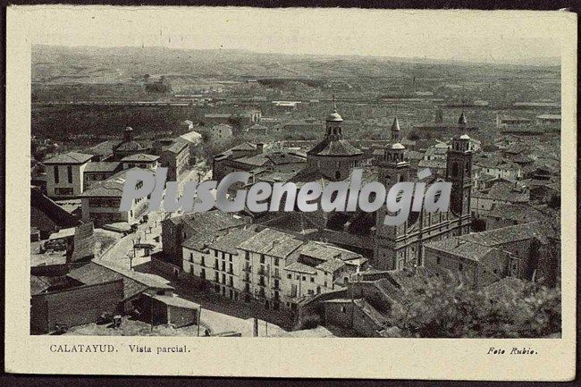 Vista parcial de calatayud (zaragoza)