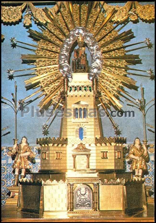 Imagen de la virgen de nuestra señora del castillo en fuendejalón (zaragoza)