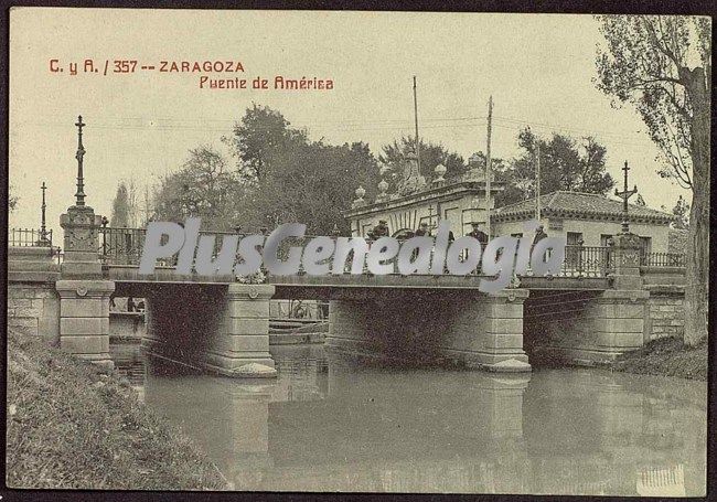 Puente de américa de zaragoza