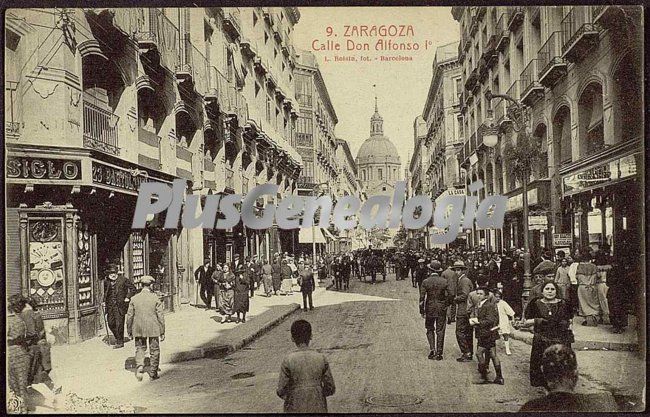 Calle don alfonso i de zaragoza