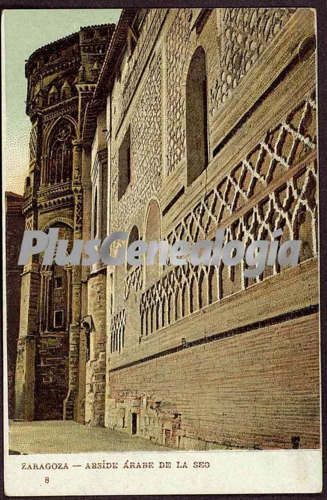 ábside árae de la catedral de la seo de zaragoza