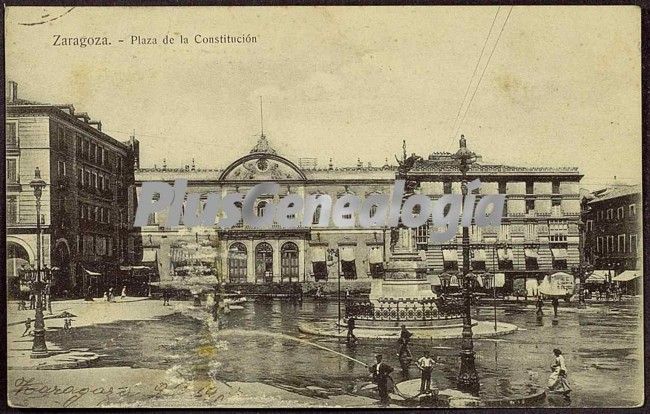 Plaza de la constitución de zaragoza