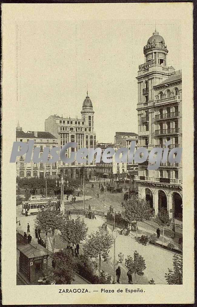 Plaza de españa de zaragoza