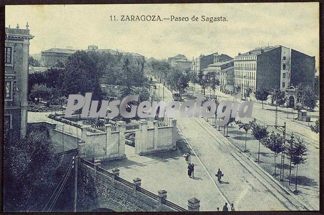 Paseo de sagasta de zaragoza