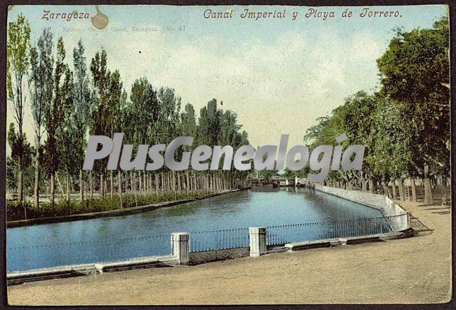 Canal imperial y playa de torreo de zaragoza