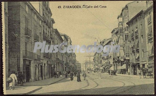 Calle del coso de zaragoza