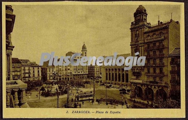 Plaza de españa de zaragoza