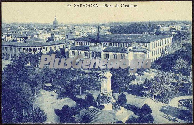 Plaza de castelar de zaragoza