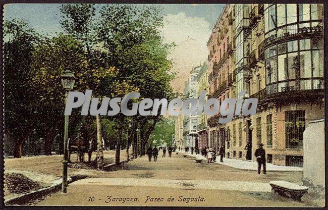 Paseo de sagasta de zaragoza