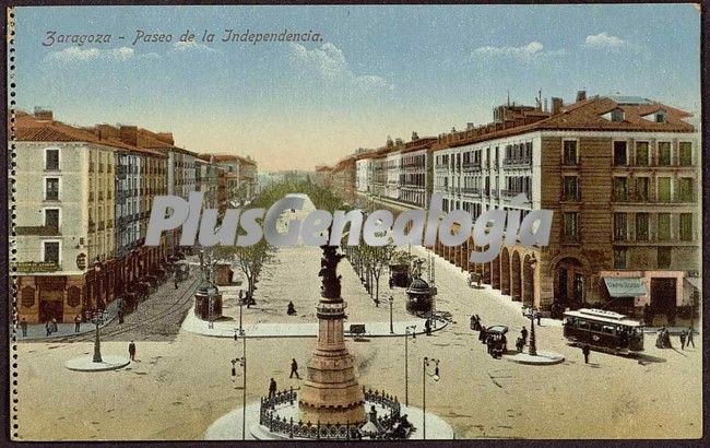 Plaza de la independencia de zaragoza