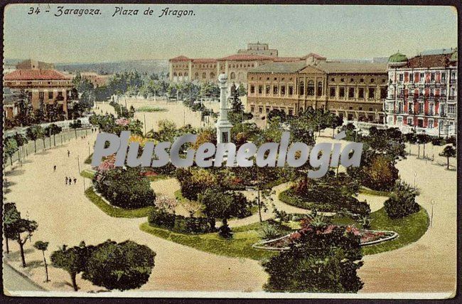 Plaza de aragón de zaragoza