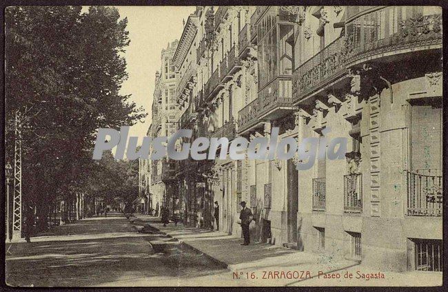 Paseo de sagasta de zaragoza