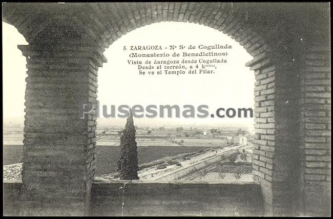 Vista de zaragoza desde cogullada