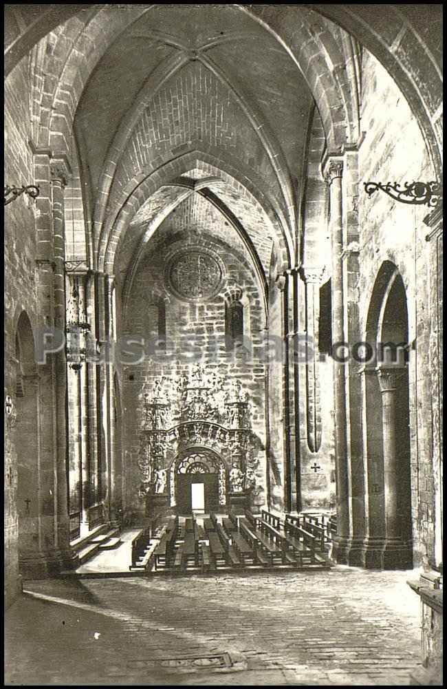 Templo. crucero del real monasterio de santa maría de veruela (zaragoza)