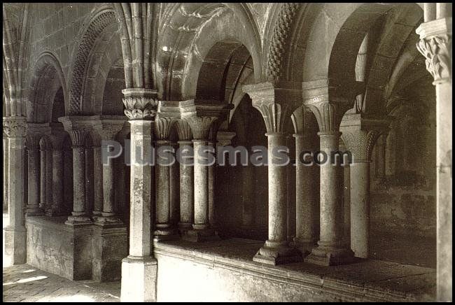 Exterior de la sala capitular del monasterio de santa maría de veruela (zaragoza)