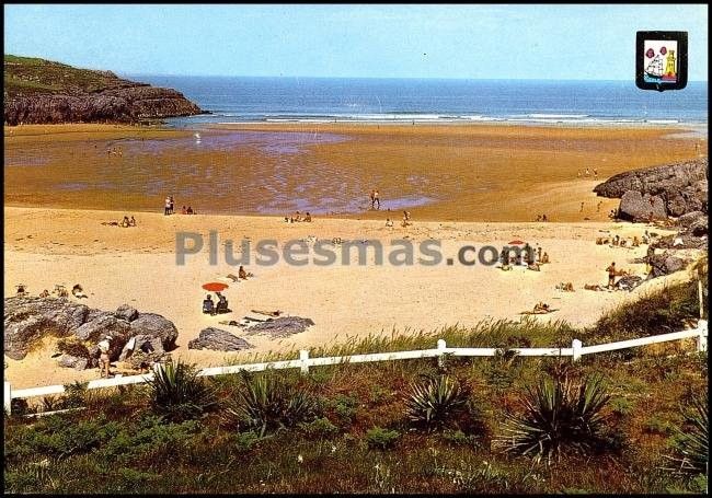 Playa de cuberris en ajo (cantabria)