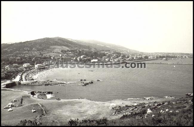 Playa y ciudad de castro urdiales (cantabria)