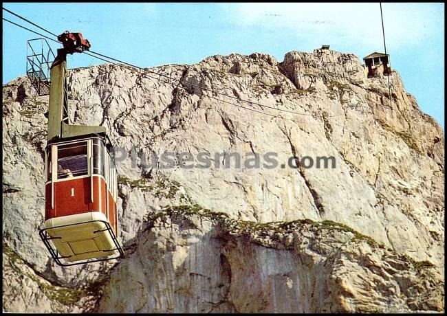 Teleférico y mirador del cable de liébana (cantabria)