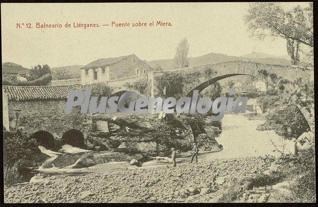 Puente sobre el miera de liérganes (cantabria)