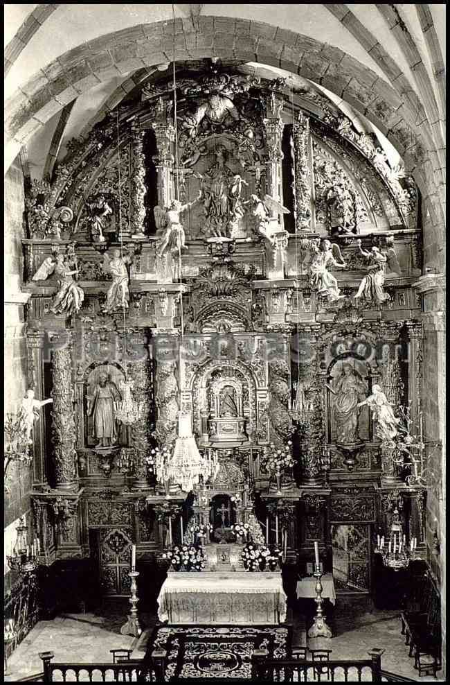 Santuario de la bien aparecida en marron (cantabria)