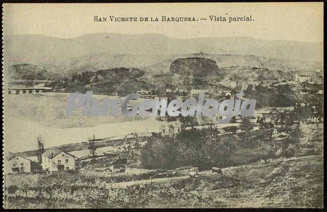 Vista parcial de san vicente de la barquera (cantabria)