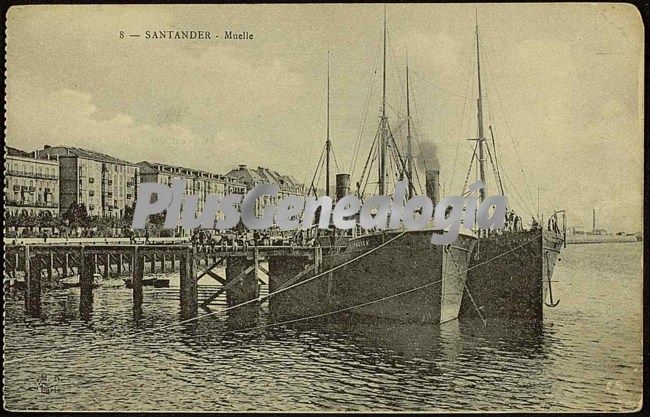 Muelle del puerto de santander