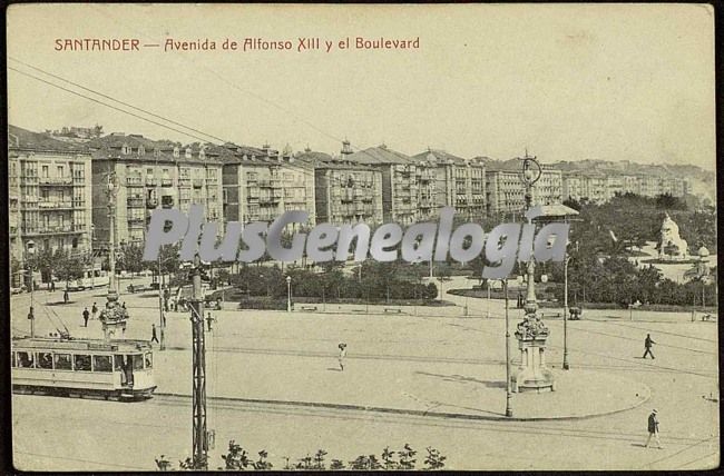 Avenida de alfonso xiii y bulevares de santander