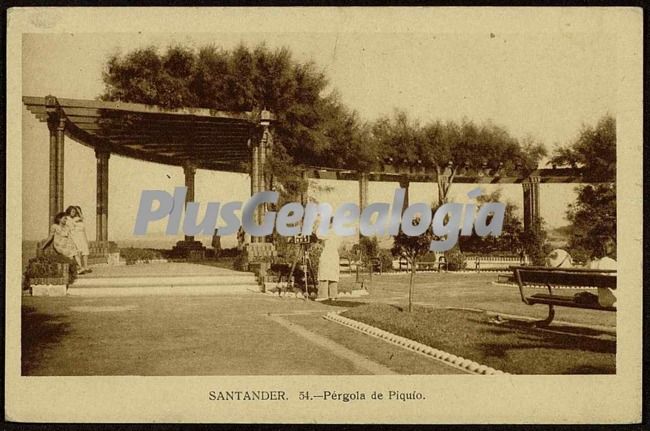 Pérgola del piquio de santander