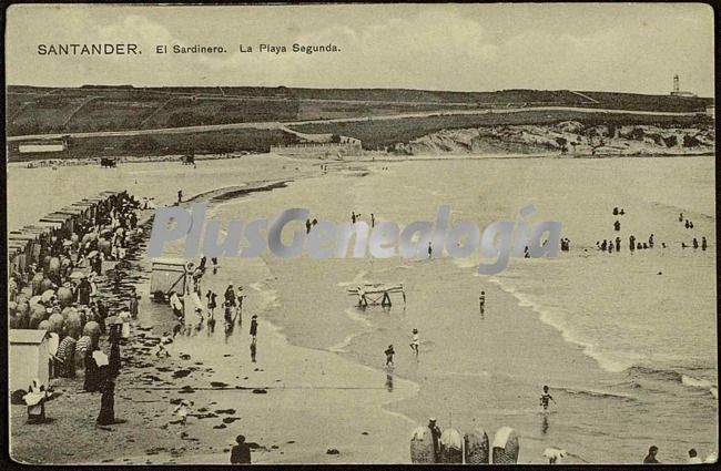 Playa segunda del sardinero de santander