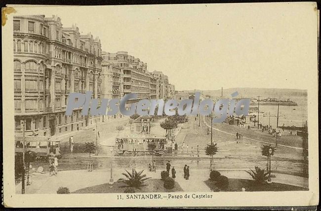 Paseo de castelar de santander