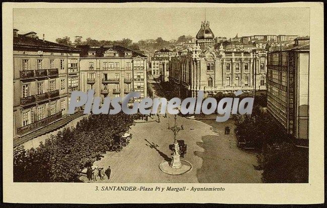 Ayuntamiento de santander en la plaza de pi y margall