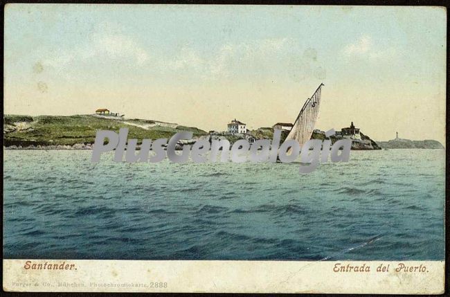 Entrada del puerto de santander