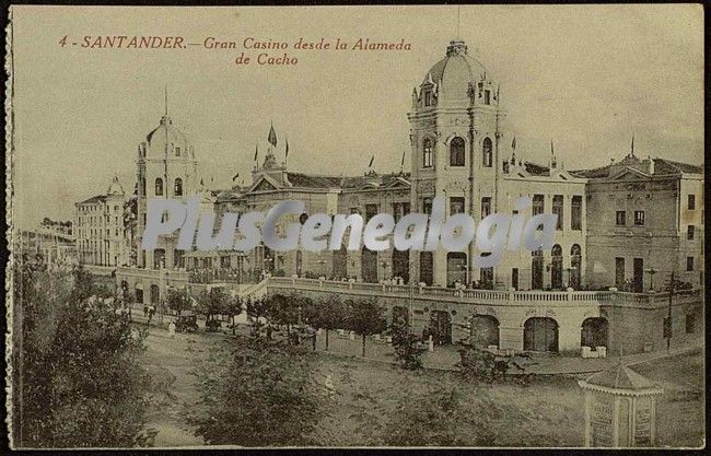 Gran casino visto desde la alameda de cacho de santander