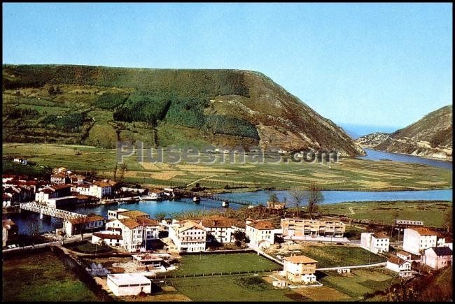 Vista general de unquera (cantabria)