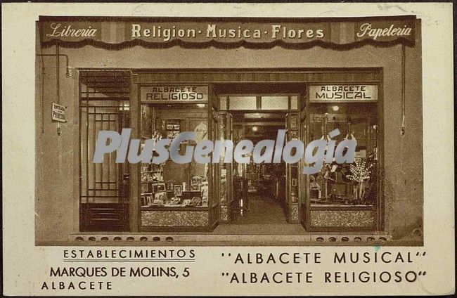 Establecimientos albacete musical y albacete religioso