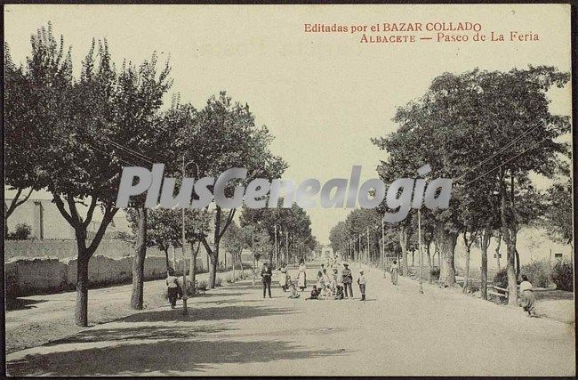 Paseo de la feria de albacete