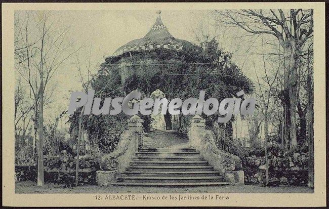 Kiosco de los jardines de la feria de albacete