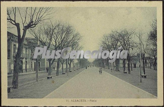 Paseo de la feria de albacete