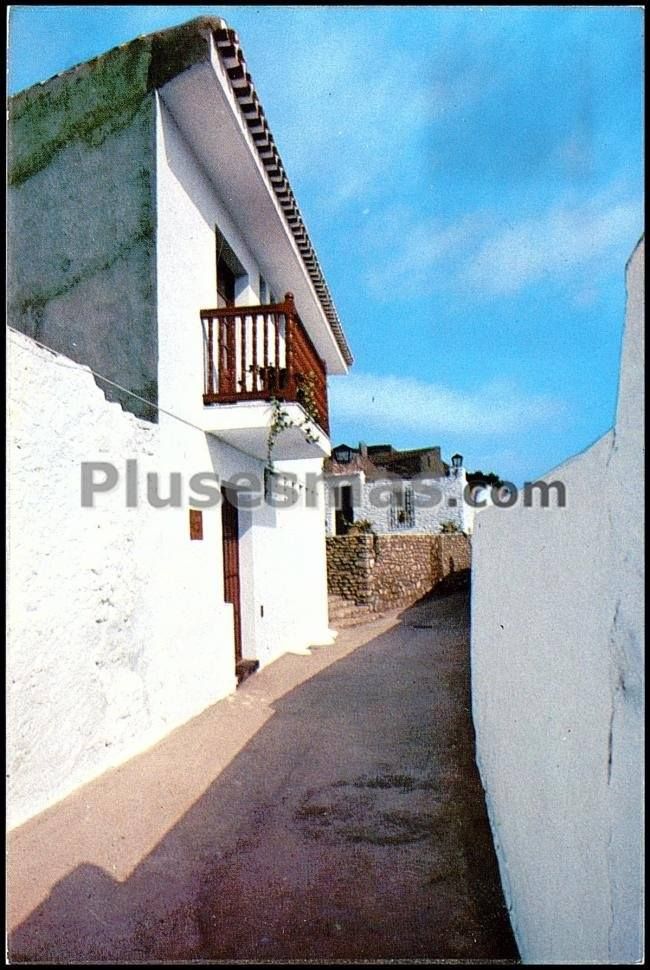 Calle de la peñuela en chinchilla (albacete)