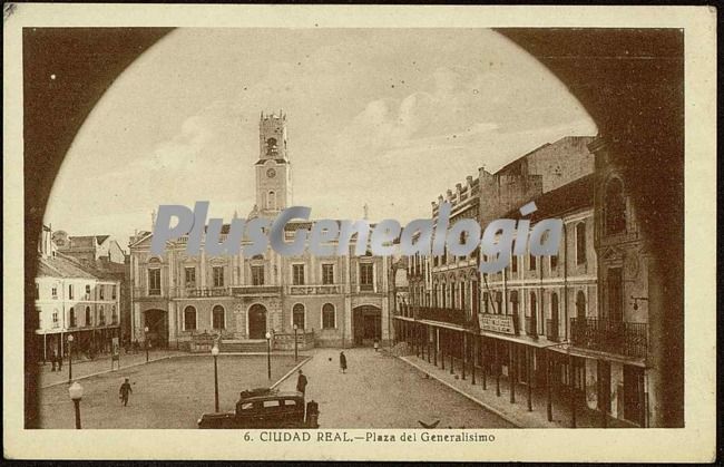 Plaza del generalísimo de ciudad real