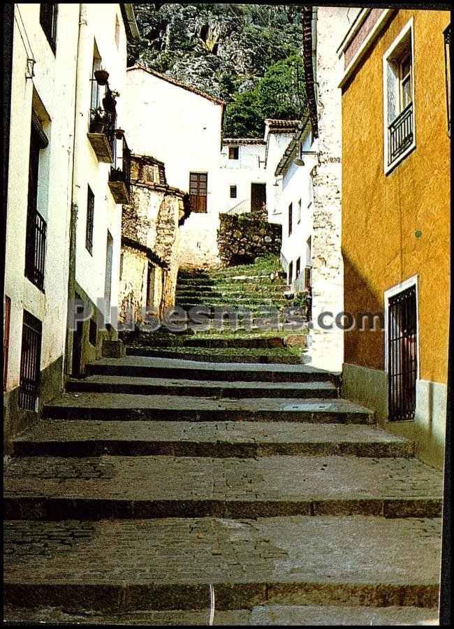 Calle castillo en fuencaliente (ciudad real)