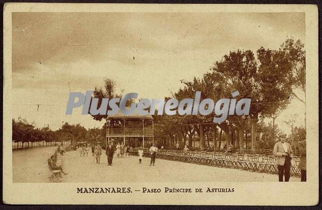 Paseo príncipe de asturias de manzanares (ciudad real)